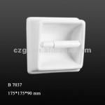 7Inch Ceramic Hotel Toilet Paper Holder B7037