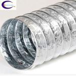 8&#39; NON-INSULATED SINGLE LAYER ALUMINUM FLEXIBLE PIPE OEM XY-401