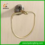 8211 European style gold plated antique towel ring DF-8211