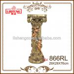 866RL Polyresin with Creative roman columns for decorative 866RL