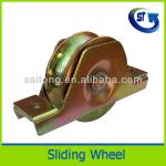 88mm sliding gate steel wheel pulley U or V R10