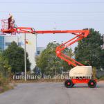 8m-45m self propelled articulated boom lift, telescopic boom lift, scissor aerial work platform