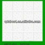 9mm Calcium silicate ceiling tile with fiberglass 595*595mm