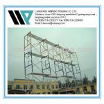 A level Adjustable Steel Scaffolding for Construction Platform Frame scaffold