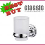 A87670B Single Tumbler Chrome Bathroom Cup Holder A87670B