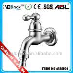 ABLinox stainless steel garden spigot faucet/stainless steel garden spigot/single lever garden spigot AB501