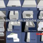 Acrylic Paint Pvc Shutter Components GW-SM-P12010