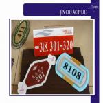 Acrylic sign W-00411