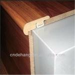 all kinds of melamined mdf board flooring accessories,stairnose