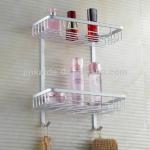 Aluminium bath rack L09-2-4 aluminum basket with hook L09-1-2d