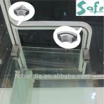 Aluminium elbow suit to frameless glass folding door, aluminum track hardware SA8900C-5&amp;6