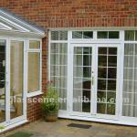 aluminium entrance doors C/W thermal break&amp;double glazed and australian standard