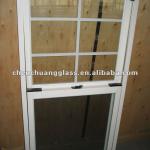 Aluminium single hung window L60