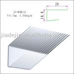 Aluminium tile trim round edge Jiadejin