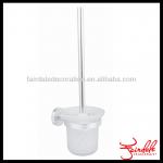 Aluminum bathroom accessory wall mount toilet brush holder 29-6505