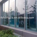 Aluminum curtain wall profile