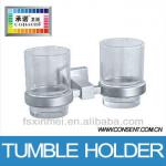 Aluminum double tumble holder 415A-2