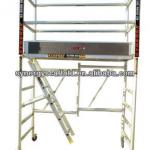 aluminum mobile H frame scaffold, aluminum scaffolding XLJ-S-H