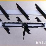 Aluminum Plastic Louver Frames with Double Bar LFALPP9