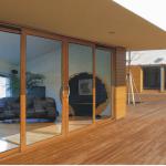 Aluminum sliding door glass house bojue