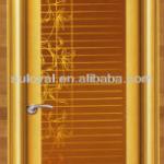 aluminum-wood clad tilted aluminum door SD-04