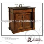 American style bathroom vanity-solid QZBC-09