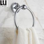 American style big base Zinc chrome bathroom accessories set towel ring 20032-2 20032-2