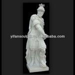 Antique Warrior Stone Statue Sculpture YF-S0034