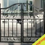 antique wrought iron driveway gate, metal art garden gate JBL-G-10