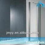 AOOC1503CL Flag shape frameless aluminium shower screen profile AOOC1503CL