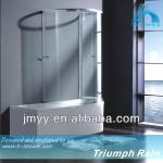 AQSC1601CL Aluminium sliding frame glass shower screen price AQSC1601CL