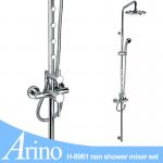 Arino single lever wall mounted bath jet&amp;hand shower&amp;rain shower set H-8901