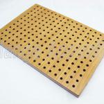 Auditorium Soundproof Perforated Wooden Diffuser Acoustic Panel 13/3  28/4,18/3,59/3