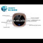 Auto record video 5&quot; brass door viewer with cover K800 Model 289