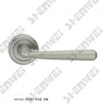 AZ01-938 SN zinc door handle on rose AZ01-938 SN