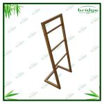 Bamboo standing bathroom towel rack EHC130701T