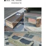 basalt stone column,black color,pillar stone B5