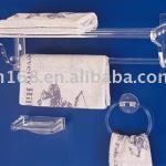 Bathroom acrylic towel holder TCH156