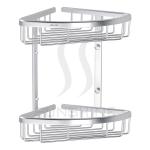 bathroom aluminum double bath basket SSW2202 SSW2202