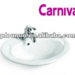 Bathroom ceramic above counter basin 6641 6641