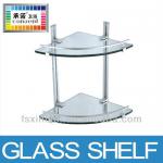 Bathroom corner GLASS SHELF 432A