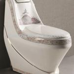 bathroom decorated one piece toilet set water closet T-2474GA