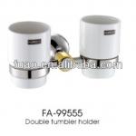 Bathroom double tumbler holder FA-99555