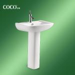 bathroom pedestal washing basin /ceramic basin 32430