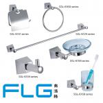 bathroom set 6 pcs Stainless Steel bathroom accessories set 6100 series