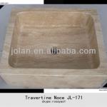 Bathroom sink TRAVERTINE stone sink and basin JL171-178