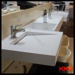 Bathroom Solid surface rectangular wash basin KKR bathroom sink