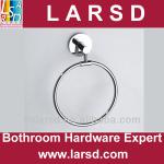 bathroom wall mounted brass round towel ring 3360