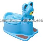 bear designed baby plastic potty toilet HTPC08284