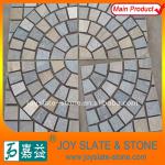 Beautiful mesh mat rusty stone interlock pavers JS104